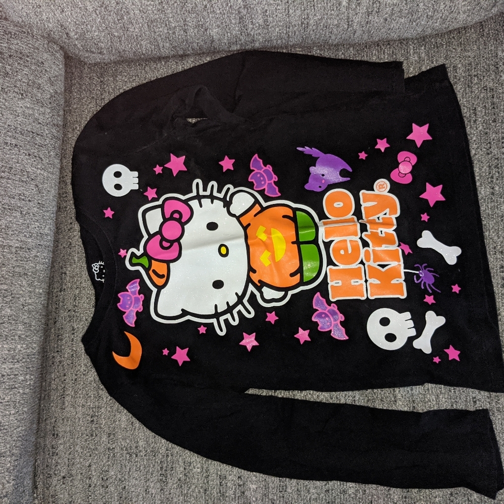 7/8 girls long sleeve Halloween shirt